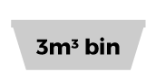3m-3-skip-bin 3m3 mini skip bin size
