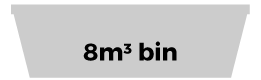 8m-3-skip-bin 8m3 mini skip bin size